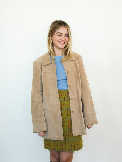 Tan Suede Jacket