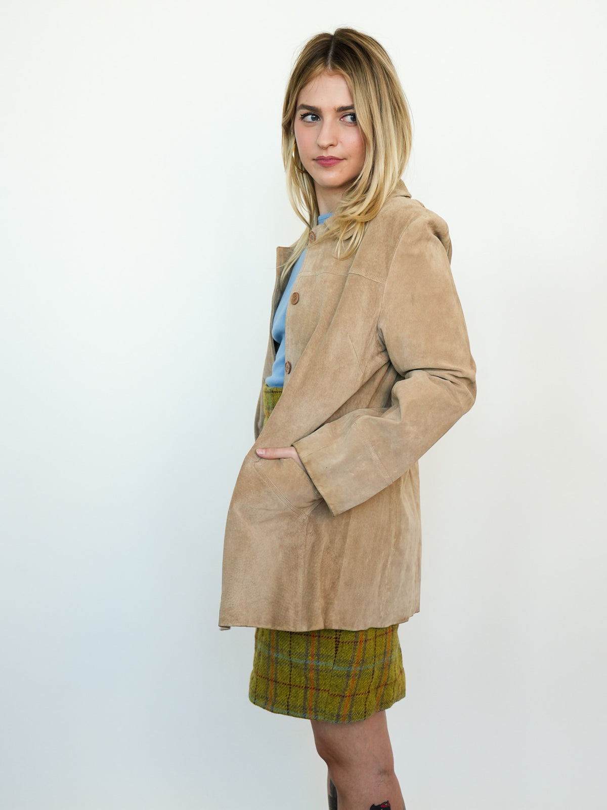 Tan Suede Jacket